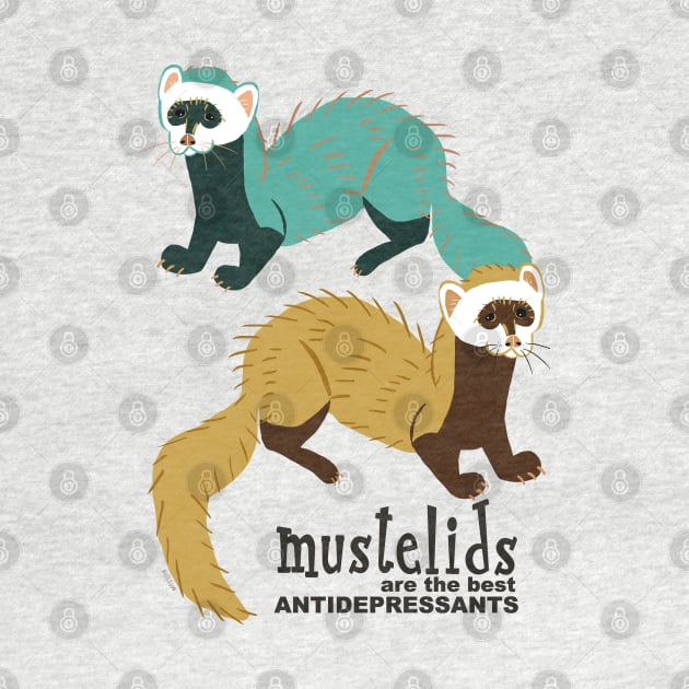 Mustelids are the best antidepressants N3 by belettelepink